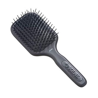 Kent AH9G White Paddle Hair Brush Detangle Pro Medium Cushion Fine Pin