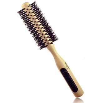 Kent NS04 / PF04 Natural Shine, Pure Boar Bristle, Radial Hair Brush