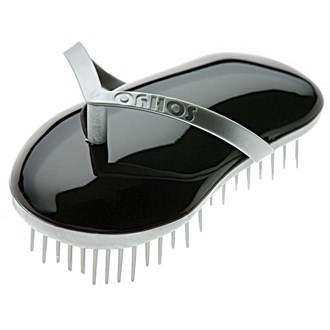 Sohyo B120, Silver Licorice Shampoo / Detangler Hair Brush Comb