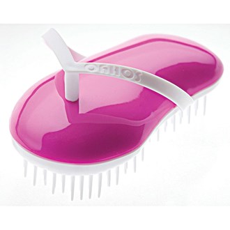 Sohyo B123, Cotton Pink Shampoo / Detangler Hair Brush Comb