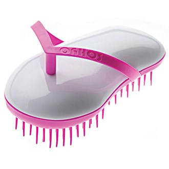 Sohyo B126, Pink Cotton Shampoo / Detangler Hair Brush Comb