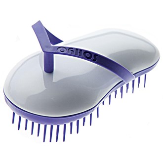 Sohyo B129, Purple Cotton Shampoo / Detangler Hair Brush Comb