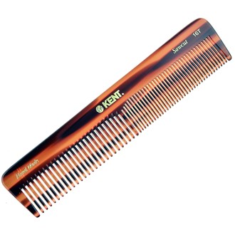Kent 16T Large Double Tooth Hair Comb Detangle, Fine and Wide Teeth