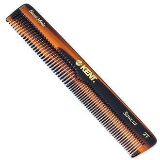 Kent 2T Handmade Coarse / Fine Double Tooth Hair Dressing Comb