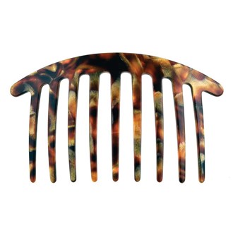 Camila Paris CP2477 Handmade Beige French Hair Side Comb for Women