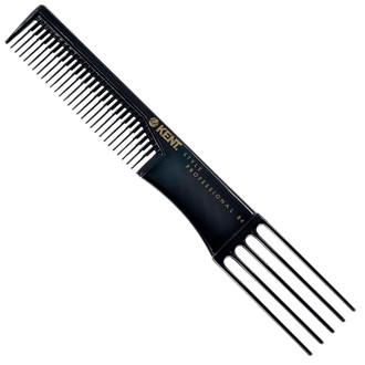 Kent SPC84 7.5 Inch 5-Prong Salon Styling Barber Lifting Comb and Pick