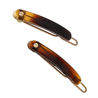 Camila Paris CP2863-2 Small Tortoise French Hair Clip Claw Hair Slide