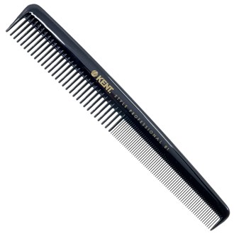 Kent SPC81 Professional Cutting Comb with Coarse and Fine Shallow Teeth (184mm)