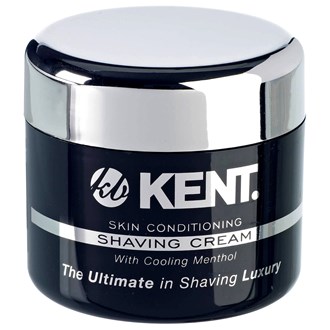 Kent SCT2 125ml Shaving Cream. Luxury Shaving with Cooling Menthol
