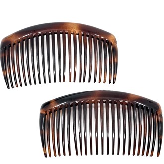 Camila Paris AD66-2 Large Classic Tortoise Shell French Hair Side Comb