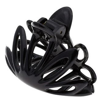 Camila Paris CP853 Black Women's French Hair Clip Claw No Slip Grip