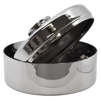 BB44 Italian Chrome Shaving Soap Bowl