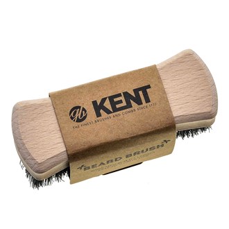 Kent BRD6 Small Travel Men's Beard and Mustache Brush