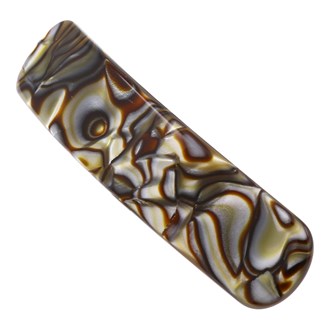 Camila Paris CP2817 Handmade Onyx French Hair Barrette Slide Clip