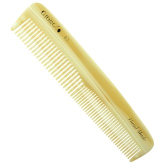 Giorgio G41 Coarse / Fine Men's Pocket Comb for Hair, Beard & Mustache 