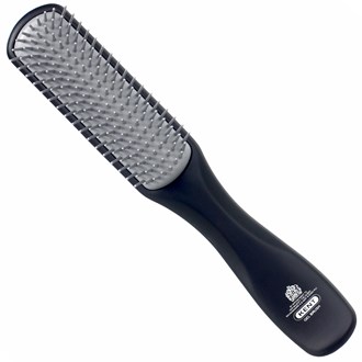 Kent KFM3 9-Row Narrow Half Radial, Ionic Charged,Gel Styler Hair Brush