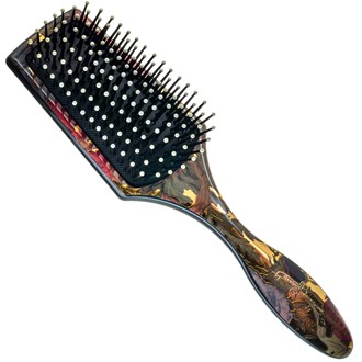 Kent LPB2 Floral Print Small Paddle Air Cushioned Hair Brush