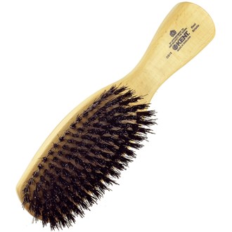 Kent OS18 Finest Men's Club Hair Brush. 100% Pure Black Bristle