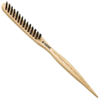 Kent NS15 / PF15 Backcombing Teasing Hair Brush Boar Bristles & Nylon
