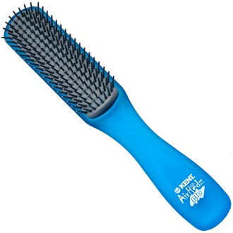 Kent AHGLO02 Aqua Airhedz Glo Flat 9 Row Hair Brush